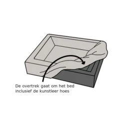 Bia Bed Rib-Bezug -Tierfreund Günstiges Geschäft bia bed rib overtrek 191357 0500 none