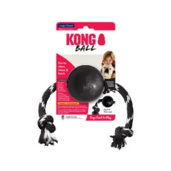 KONG Extreme Ball Mit Seil -Tierfreund Günstiges Geschäft kong extreme bal met touw 181819 0500 none