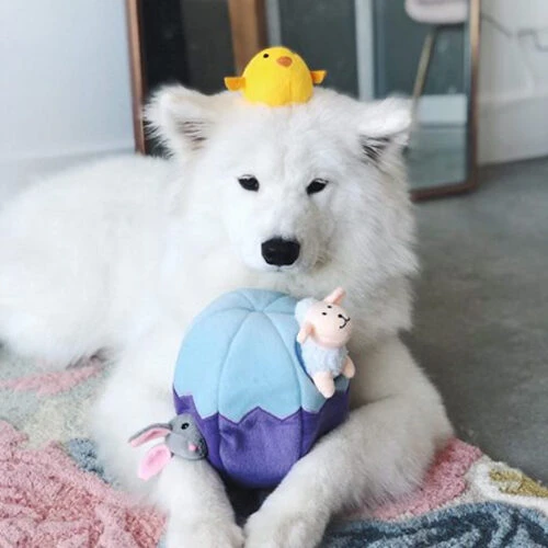 ZippyPaws Zippy Burrow - Easter Egg And Friends 2 ZippyPaws Zippy Burrow - Easter Egg And Friends – Bild 2