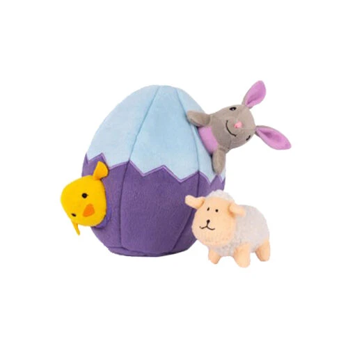 ZippyPaws Zippy Burrow - Easter Egg And Friends 1 ZippyPaws Zippy Burrow - Easter Egg And Friends